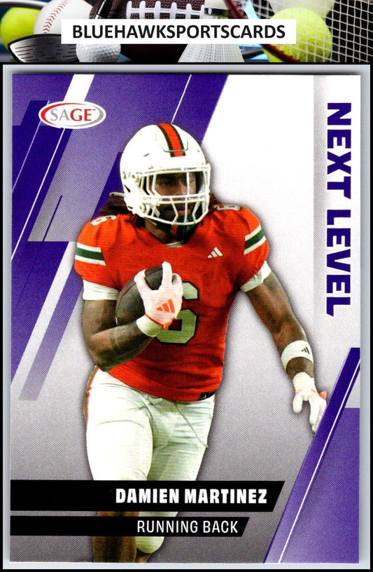 2025 SAGE HIT #106 Damien Martinez Purple