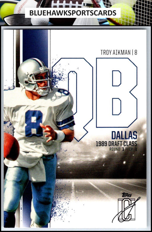 2024 Topps Signature Class #10 Troy Aikman