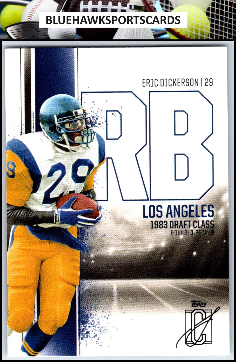 2024 Topps Signature Class #26 Eric Dickerson