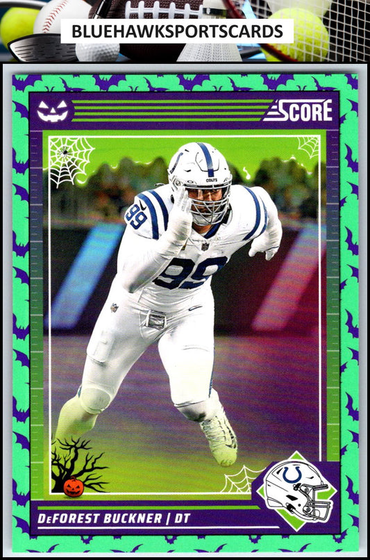 2024 Score-A-Treat #122 DeForest Buckner A-Treat - Green Bats