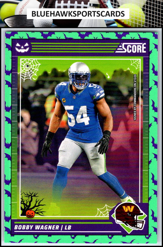 2024 Score-A-Treat #253 Bobby Wagner A-Treat - Green Bats