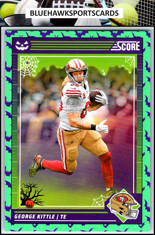 2024 Score-A-Treat #247 George Kittle A-Treat - Green Bats