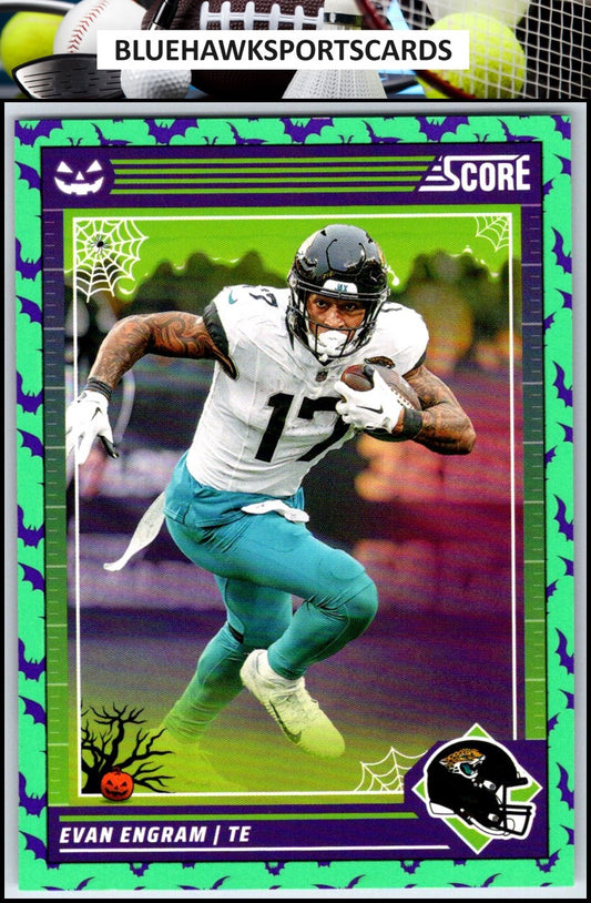 2024 Score-A-Treat #131 Evan Engram A-Treat - Green Bats