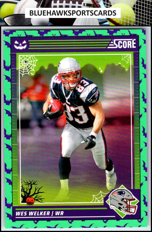 2024 Score-A-Treat #198 Wes Welker A-Treat - Green Bats