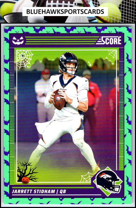 2024 Score-A-Treat #83 Jarrett Stidham A-Treat - Green Bats