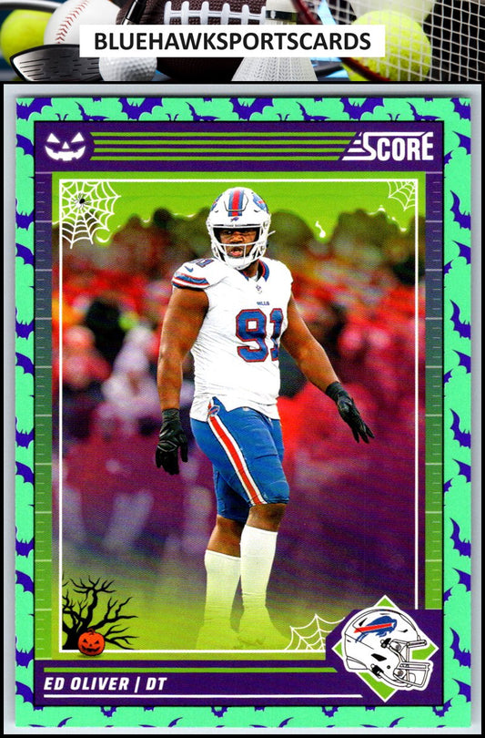 2024 Score-A-Treat #33 Ed Oliver A-Treat - Green Bats