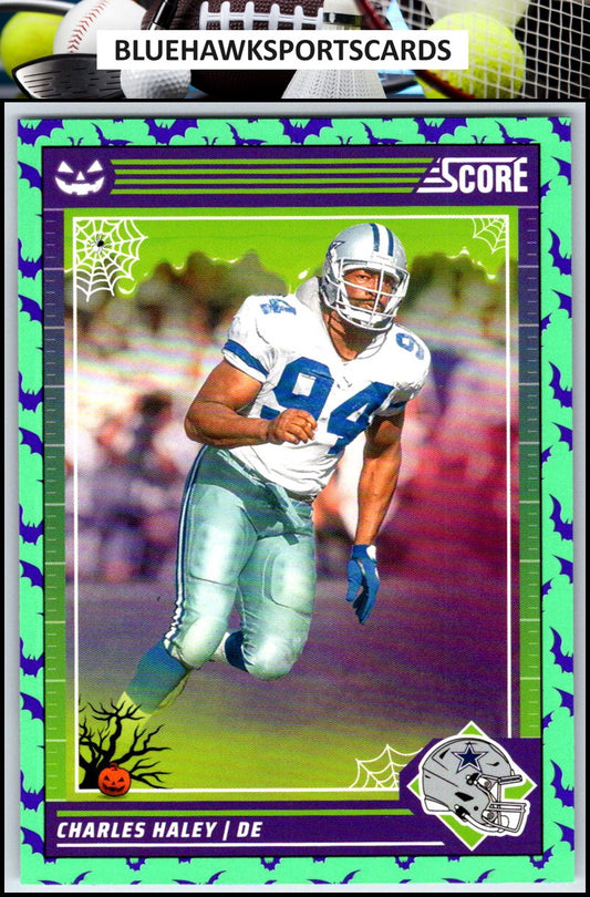 2024 Score-A-Treat #80 Charles Haley A-Treat - Green Bats