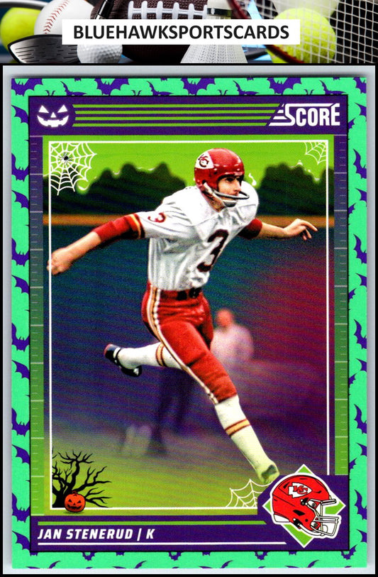 2024 Score-A-Treat #143 Jan Stenerud A-Treat - Green Bats
