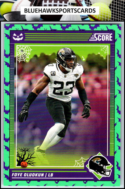 2024 Score-A-Treat #129 Foye Oluokun A-Treat - Green Bats