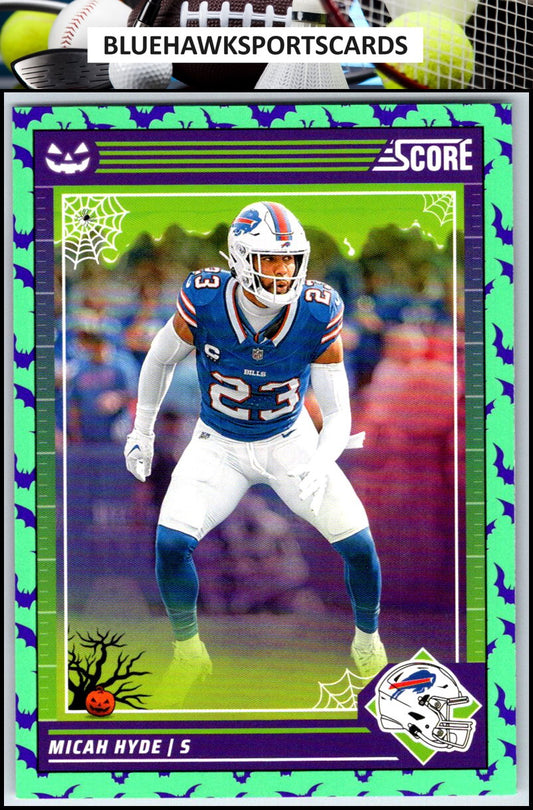 2024 Score-A-Treat #32 Micah Hyde A-Treat - Green Bats