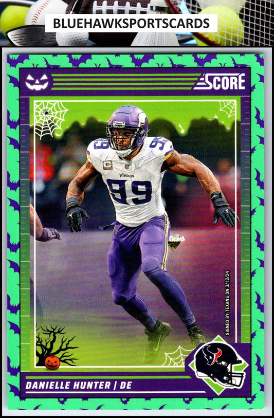 2024 Score-A-Treat #181 Danielle Hunter A-Treat - Green Bats