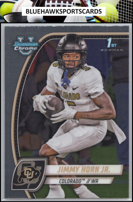 2024 Bowman University Chrome #101 Jimmy Horn Jr.