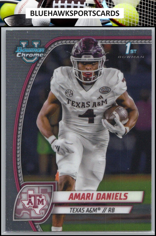 2024 Bowman University Chrome #11 Amari Daniels