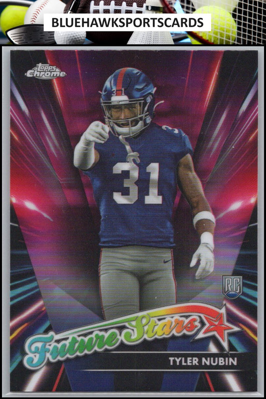 2024 Topps Chrome #FS-18 Tyler Nubin Future Stars