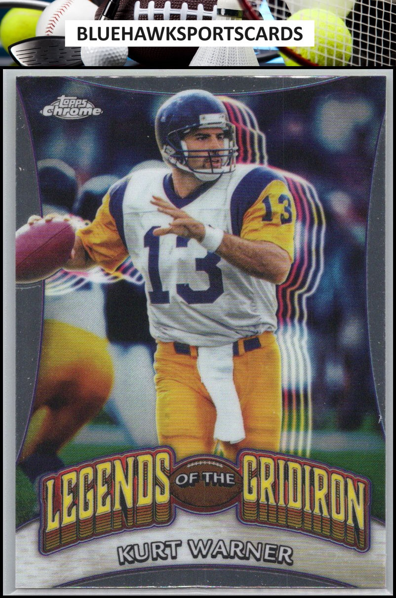 2024 Topps Chrome #LOG-21 Kurt Warner Legends of the Gridiron