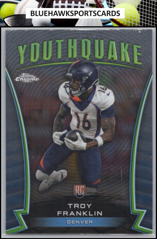 2024 Topps Chrome #Y-22 Troy Franklin Youthquake