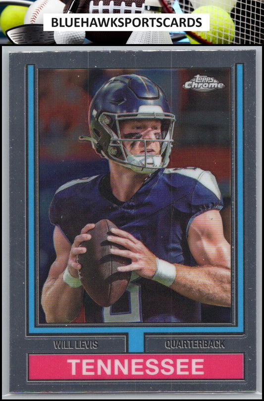 2024 Topps Chrome #74TF-24 Will Levis 1974 Topps Football