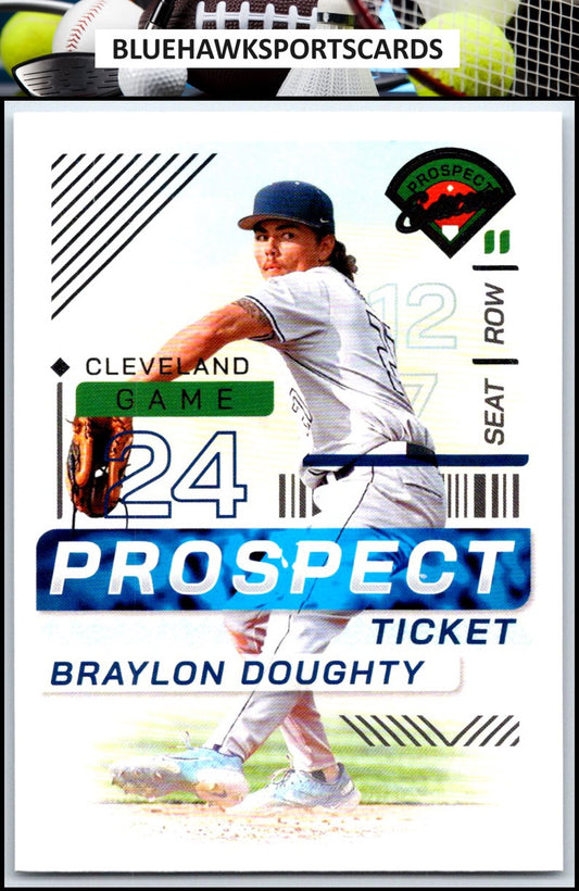 2024 Panini Prospect Edition #48 Braylon Doughty