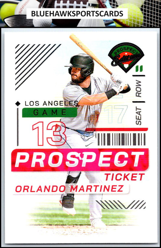 2024 Panini Prospect Edition #139 Orlando Martinez