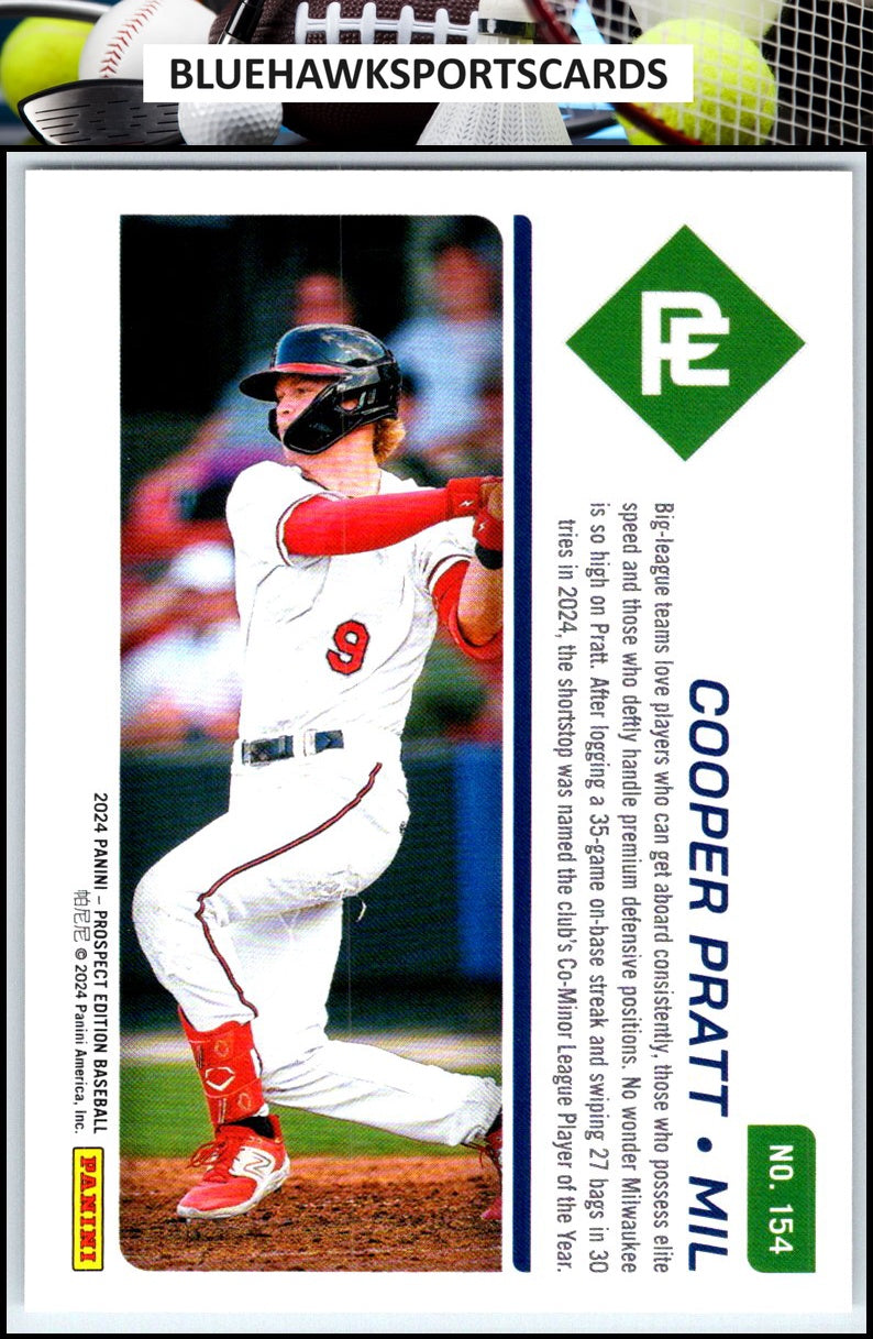 2024 Panini Prospect Edition #154 Cooper Pratt