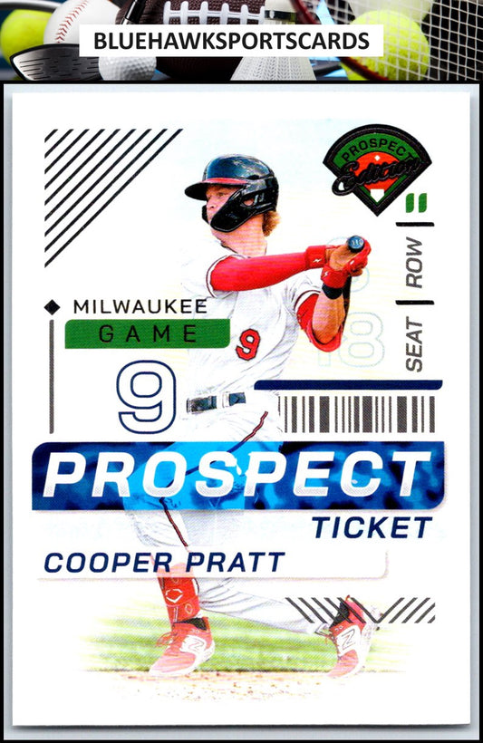 2024 Panini Prospect Edition #154 Cooper Pratt