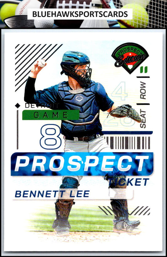 2024 Panini Prospect Edition #52 Bennett Lee