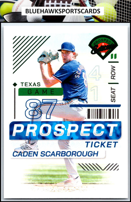 2024 Panini Prospect Edition #172 Caden Scarborough