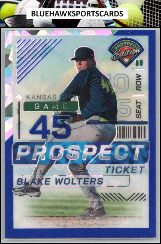 2024 Panini Prospect Edition #82 Blake Wolters Holo