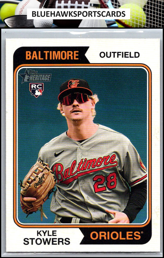 2023 Topps Heritage #616 Kyle Stowers