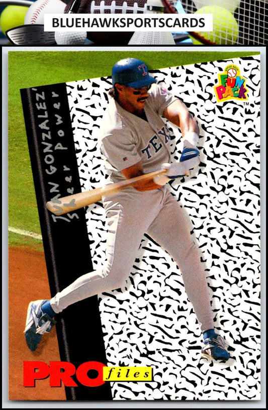1994 Upper Deck Fun Pack #196 Juan Gonzalez