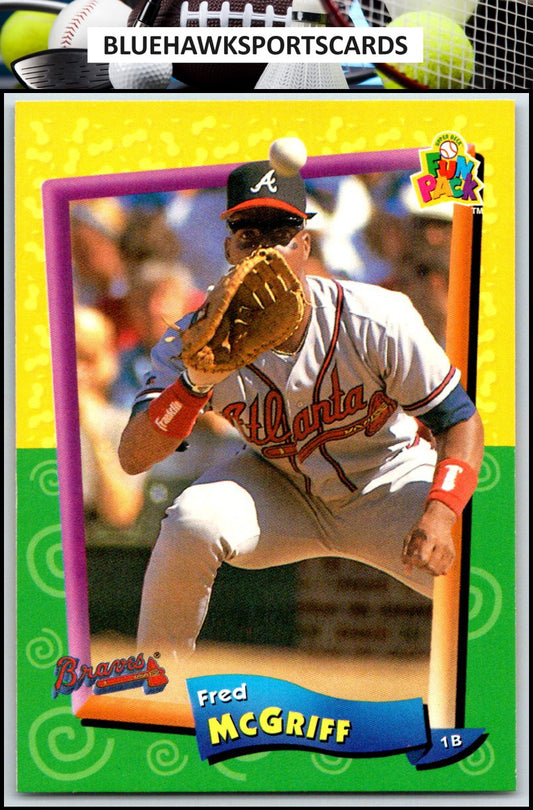 1994 Upper Deck Fun Pack #27 Fred McGriff