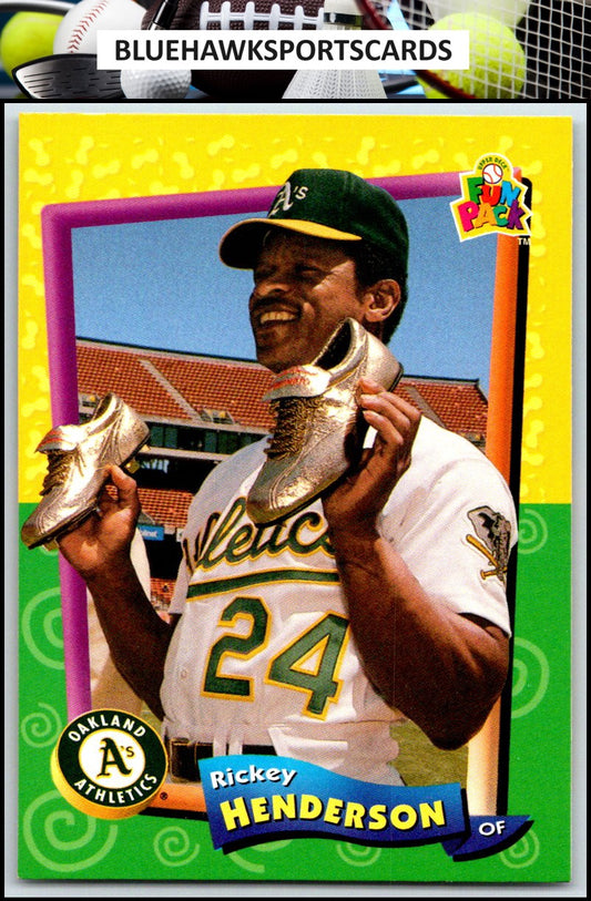 1994 Upper Deck Fun Pack #124 Rickey Henderson
