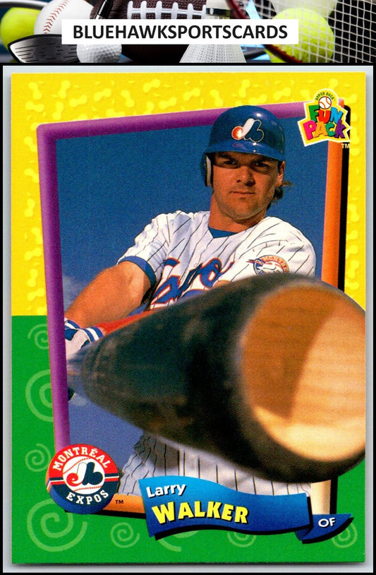 1994 Upper Deck Fun Pack #136 Larry Walker