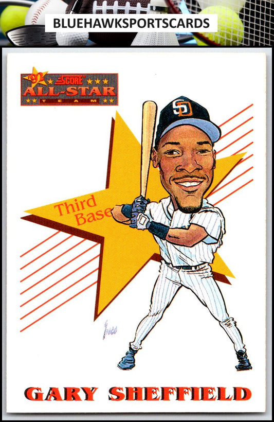 1993 Score #531 Gary Sheffield