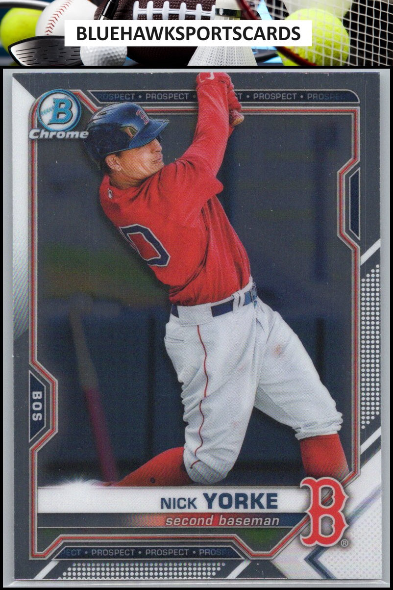 2021 Bowman Draft #BDC-53 Nick Yorke Chrome