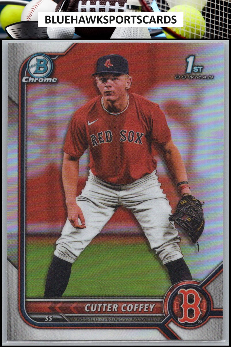2022 Bowman Draft #BDC-200 Cutter Coffey Chrome Refractor