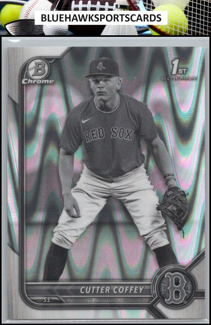 2022 Bowman Draft #BDC-200 Cutter Coffey Chrome Asia Refractor