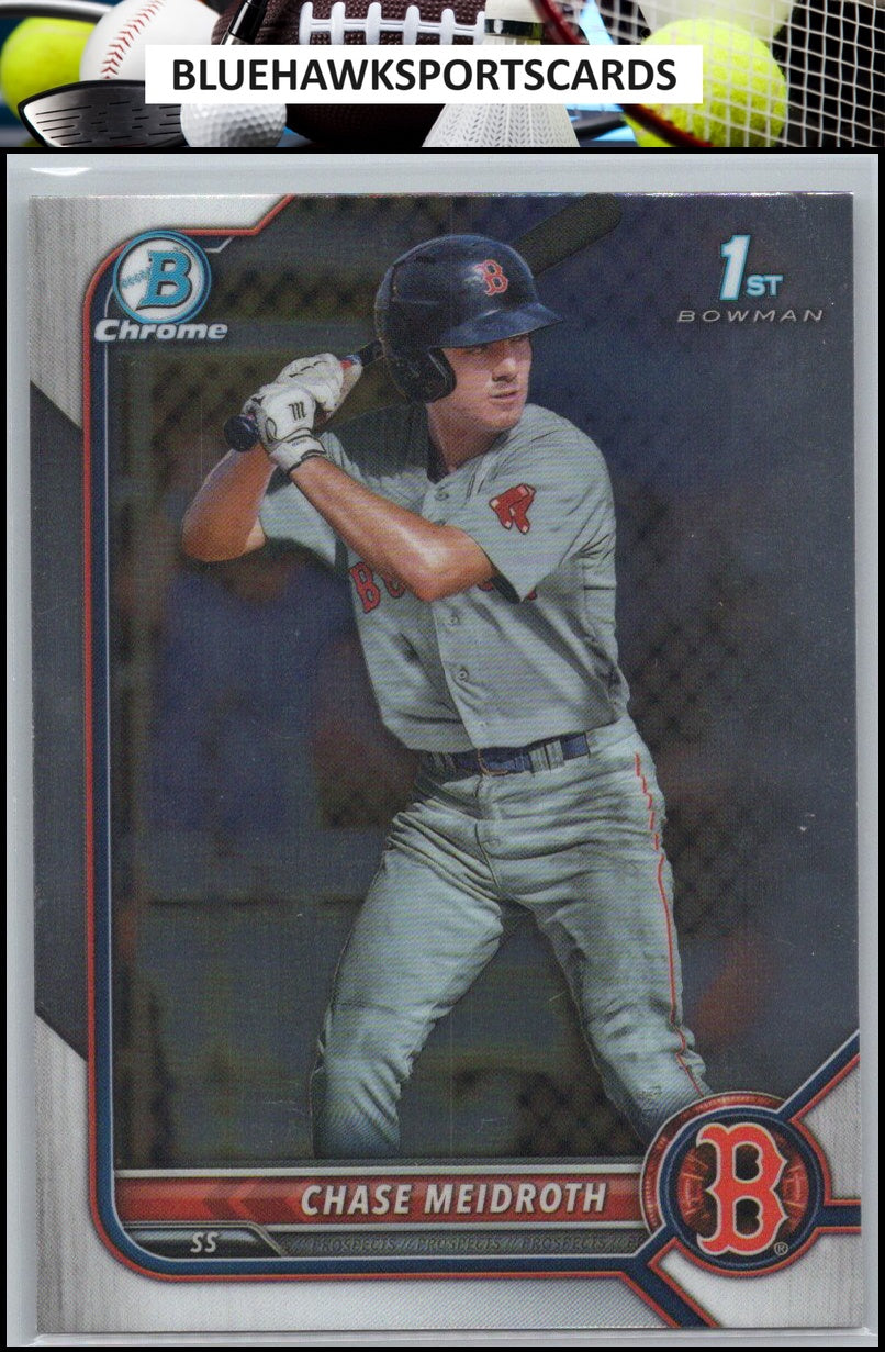 2022 Bowman Draft #BDC-92 Chase Meidroth Chrome