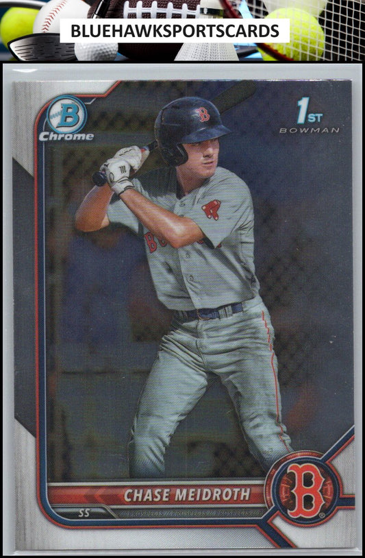 2022 Bowman Draft #BDC-92 Chase Meidroth Chrome