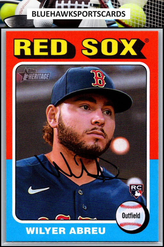 2024 Topps Heritage #385 Wilyer Abreu