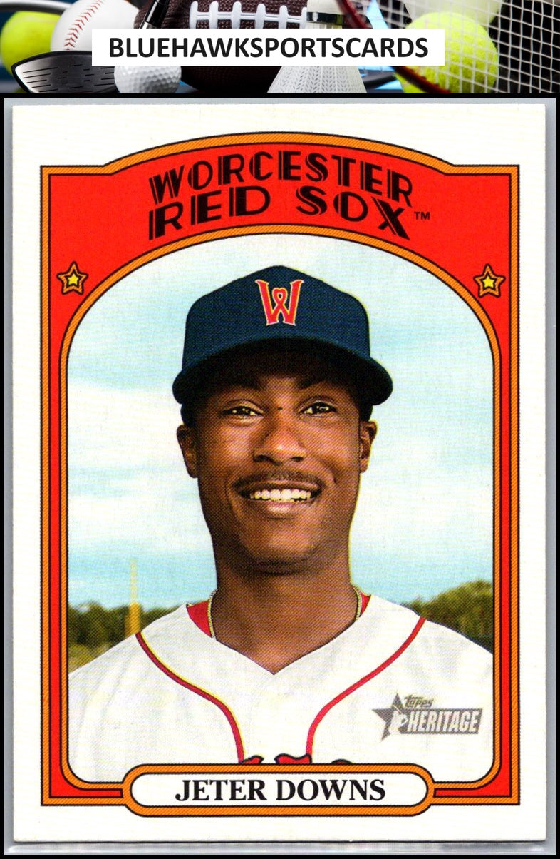 2021 Topps Heritage Minor League #40 Jeter Downs
