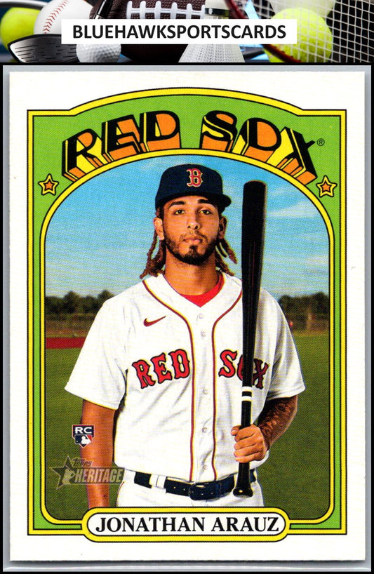 2021 Topps Heritage #517 Jonathan Arauz