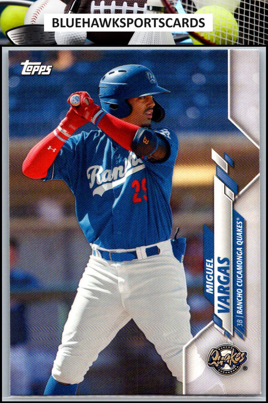2020 Topps Pro Debut #PD-98 Miguel Vargas
