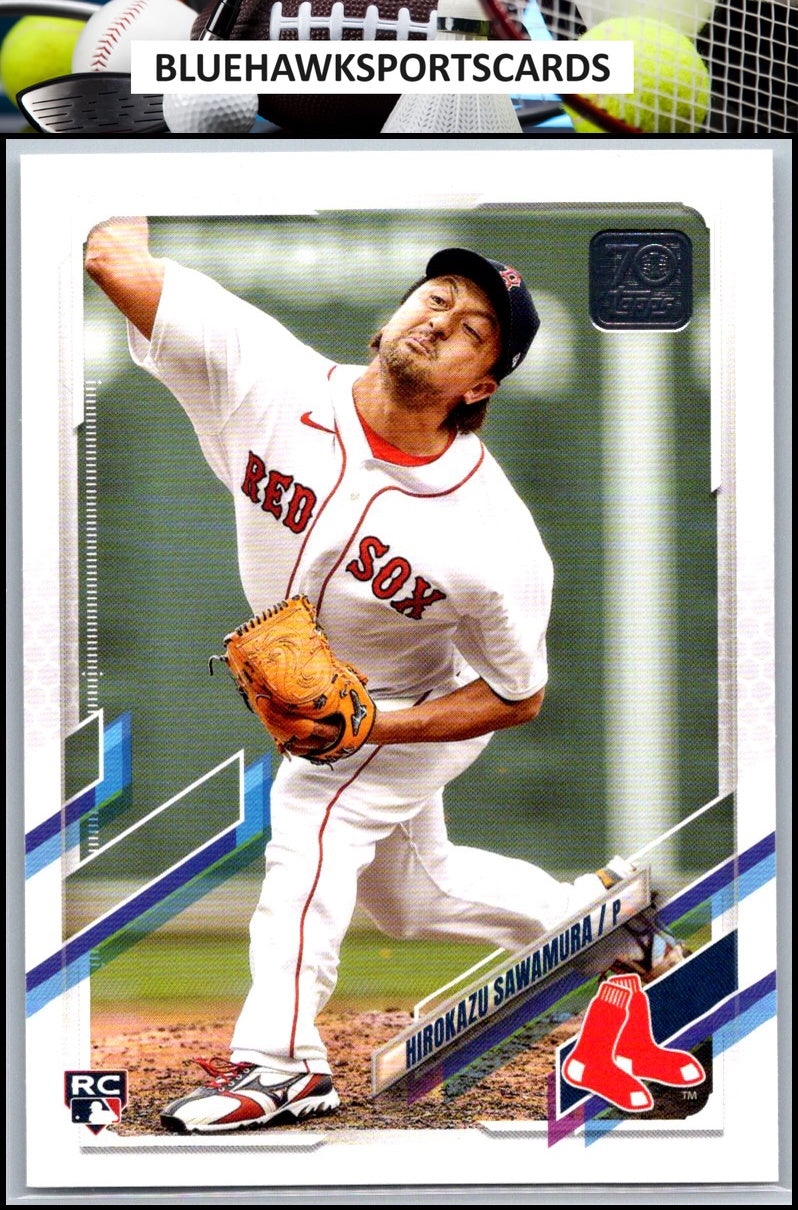2021 Topps UK Edition #13 Hirokazu Sawamura