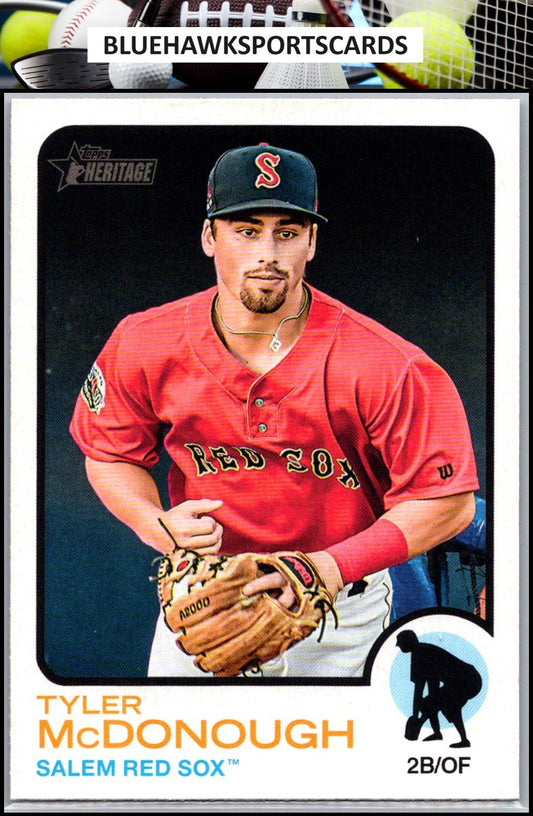 2022 Topps Heritage Minor League #9 Tyler McDonough