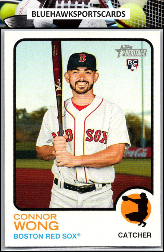 2022 Topps Heritage #249 Connor Wong