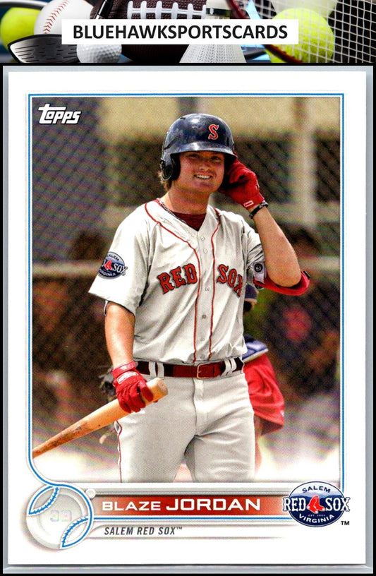2022 Topps Pro Debut #PD-115 Blaze Jordan
