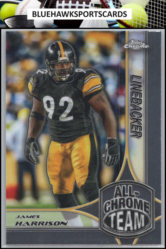 2024 Topps Chrome #ACT-18 James Harrison All Chrome Team