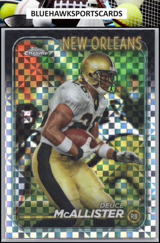 2024 Topps Chrome #136 Deuce McAllister Refractor