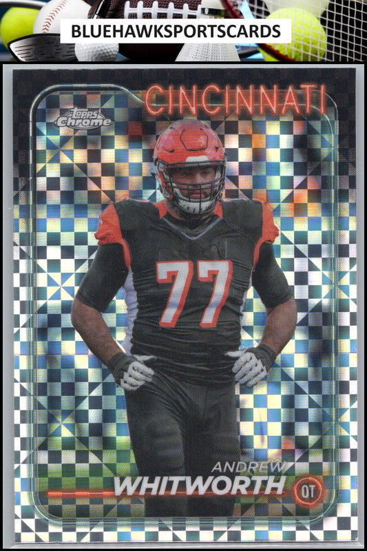 2024 Topps Chrome #30 Andrew Whitworth Refractor
